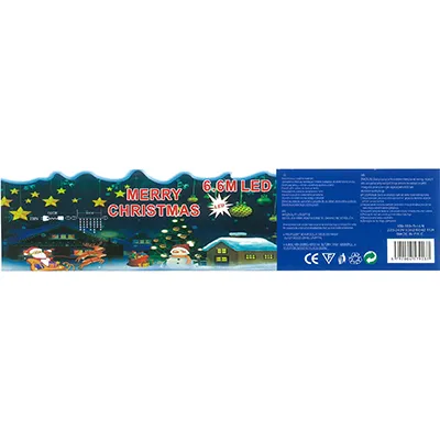 Lanț de iluminat decorativ în formă de ciclism, care poate fi extins cu membri suplimentari. Tensiune de 220-240 V, frecvență de 50Hz / 60Hz, putere nominală de 11 W.