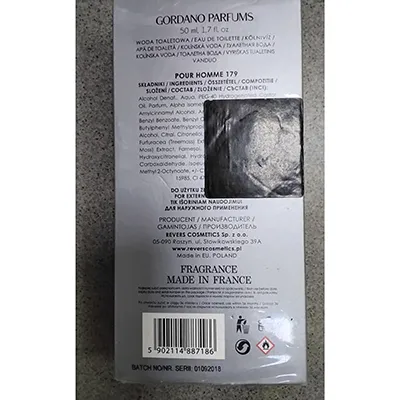 GORDANO PARFUMS - Apă de toaletă