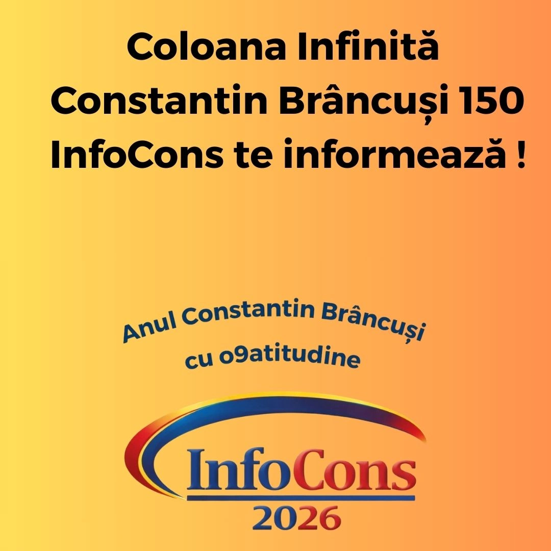 Coloana Infinită &ndash; Constantin Br&acirc;ncuși 150 &ndash; InfoCons te informează !