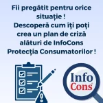 Fii pregătit pentru orice situație ! Descoperă cum îți poți crea un plan de criză alături de InfoCons Protecția Consumatorilor !