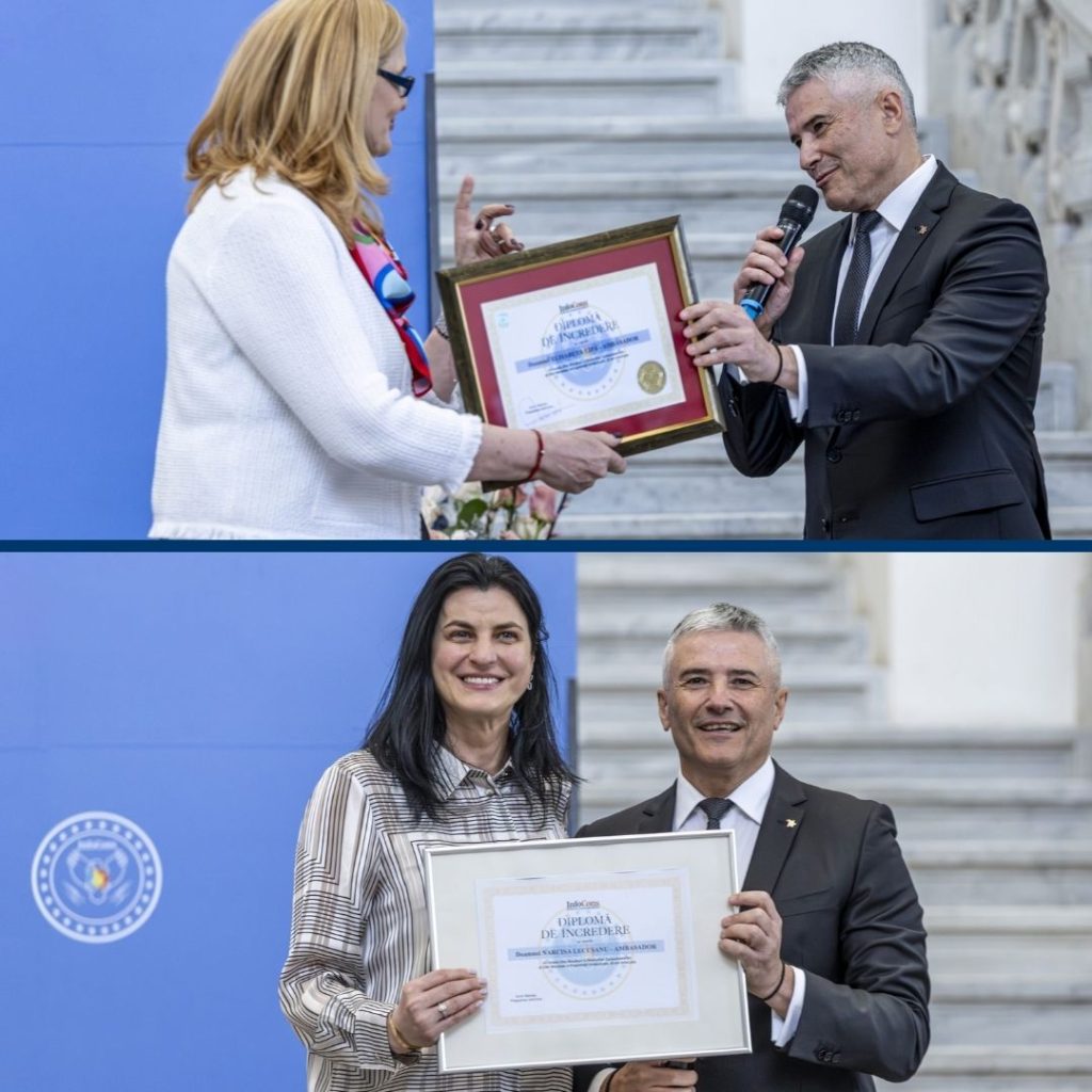 &Icirc;n cadrul evenimentului dedicat Zilei Mondiale a Drepturilor Consumatorilor și Zilei Mondiale a Proprietății Intelectuale, doamnele Elisabeta Lipă și Narcisa Lecușanu au devenit Ambasadori InfoCons&nbsp;