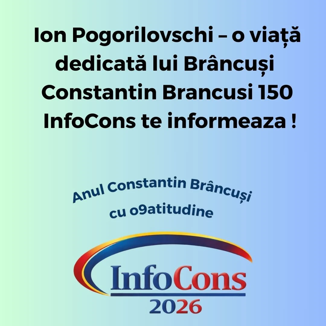 Ion Pogorilovschi &ndash; o viață dedicată lui Br&acirc;ncuși &ndash; Constantin Brancusi 150 &ndash; InfoCons te informeaza !