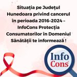 Situația pe Județul Hunedoara privind cancerul în perioada 2016–2024 – InfoCons Protecția Consumatorilor în Domeniul Sănătății te informează !