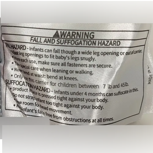 Guangzhou Beiyou - Purtător de bebeluși