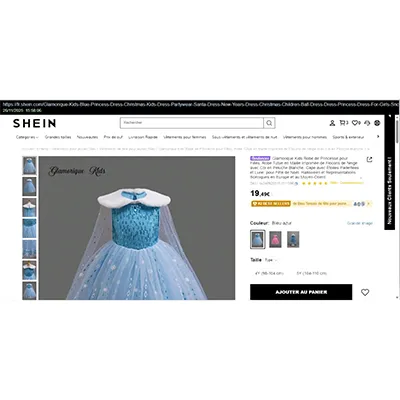Shein - Costum-rochie de fantezie