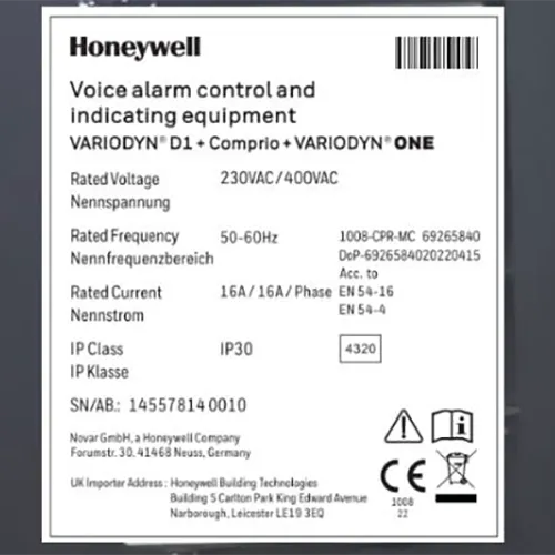 Variodyn One - Sistem de alarmă vocală