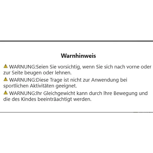 Jinjiang kangbeisi - Sling pentru copii