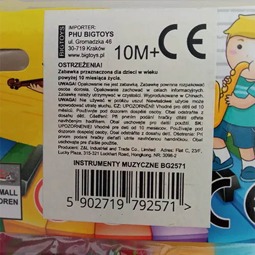 BIGTOYS - Set de jucării muzicale