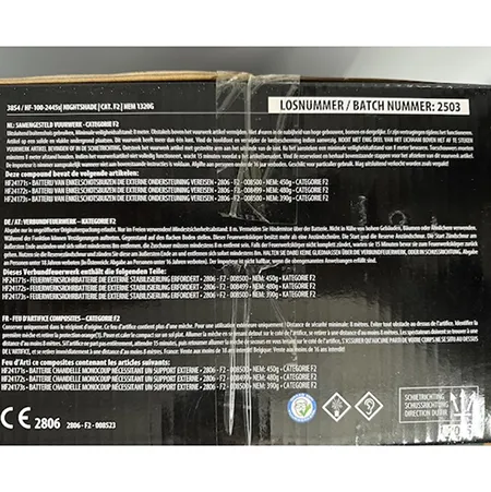 Supply Chain B.V. - Focuri de artificii