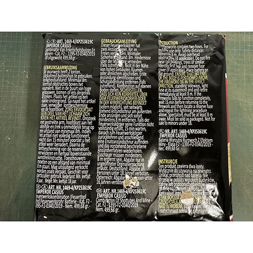 Wolff - Focuri de artificii