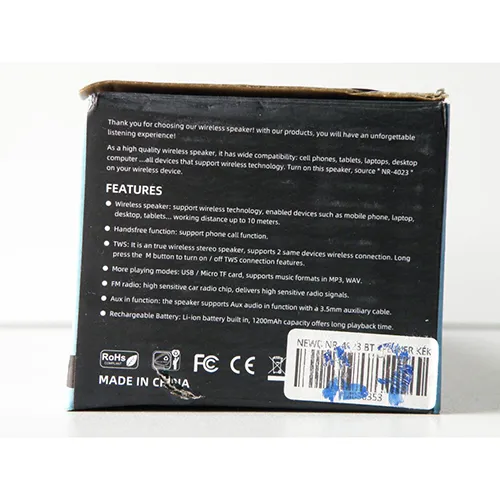 NewRixing - Difuzor fără fir