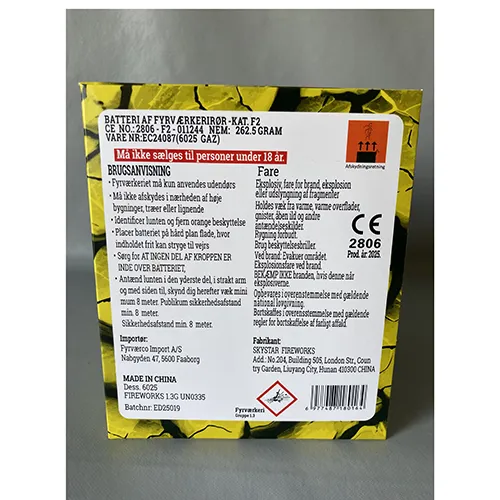 Baterie de tuburi împușcate cu 25 de fotografii.