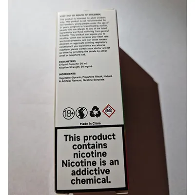 Runfree, NIC SALTS - Cartuș de țigară electronică