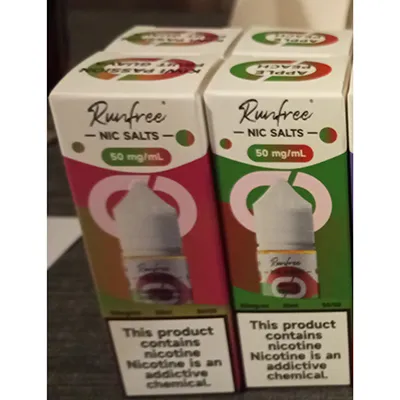 Runfree, NIC SALTS - Cartuș de țigară electronică