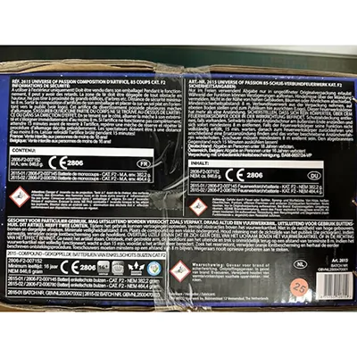 GBV-Weco Vuurwerk B.V. - Focuri de artificii