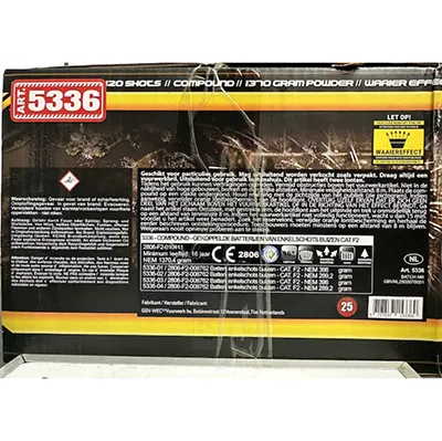 GBV-Weco Vuurwerk B.V. - Focuri de artificii