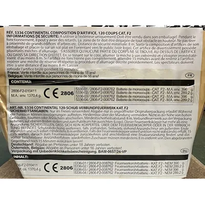 GBV-Weco Vuurwerk B.V. - Focuri de artificii