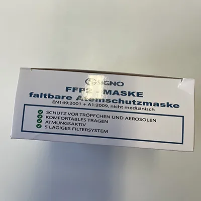 SIGNO - Mască de filtrare a particulelor