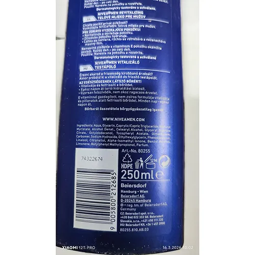 Nivea - Lapte de corp
