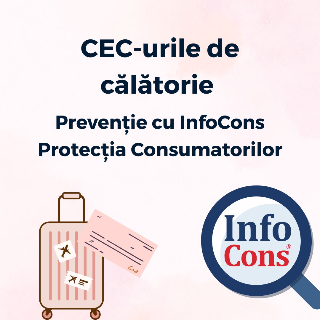CEC-urile de călătorie - Prevenție cu InfoCons Protecția Consumatorilor