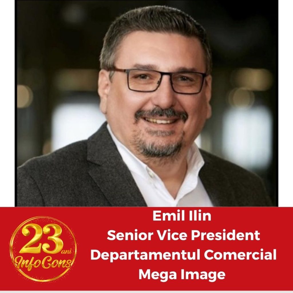 Emil Ilin - Senior Vice President - Departamentul Comercial Mega Image - 23 de ani InfoCons Protecția Consumatorului