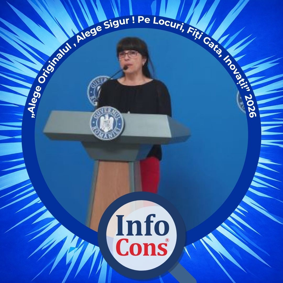 Mesajul doamnei Alina Martinescu – Președinte – Camera Națională a Consilierilor în Proprietate Industrială din România – Ziua Mondiala a Proprietatii Intelectuale / IP Day – Inovați cu InfoCons pentru Proprietate Intelectuala !
