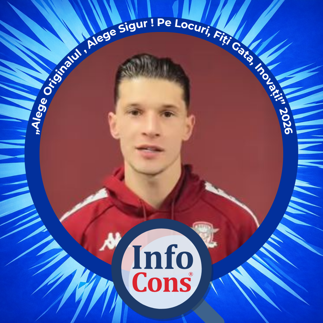 Mesajul domnului Alexandru Dobre , Fotbalist – FC Rapid 1923 – Ziua Mondiala a Proprietatii Intelectuale 2026 / IP Day – Inovați cu InfoCons pentru Proprietate Intelectuala !