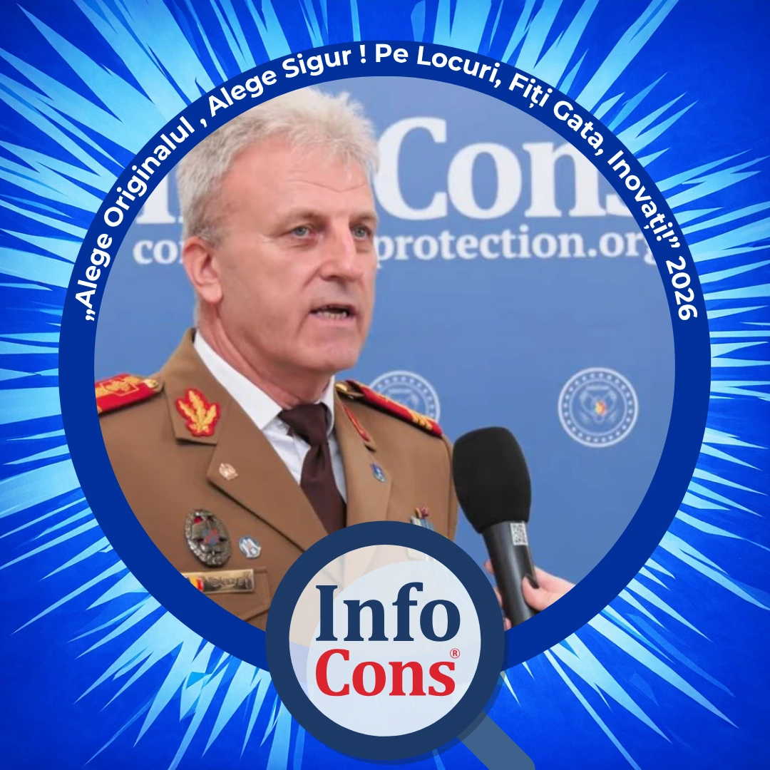 Mesajul domnului Colonel Petruț &ndash; Dănuț S&acirc;rghe &ndash; Ciobanu &ndash; Director Oficiul Național pentru Cultul Eroilor &ndash; Ziua Mondiala a Proprietatii Intelectuale 2026 / IP Day &ndash; Inovați cu InfoCons pentru Proprietate Intelectuala !