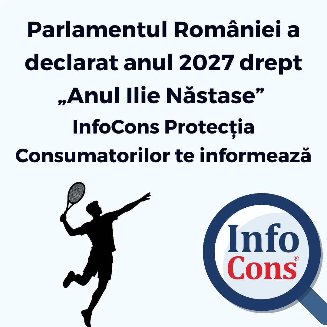 Parlamentul României a declarat anul 2027 drept „Anul Ilie Năstase” – InfoCons Protecția Consumatorilor te informează