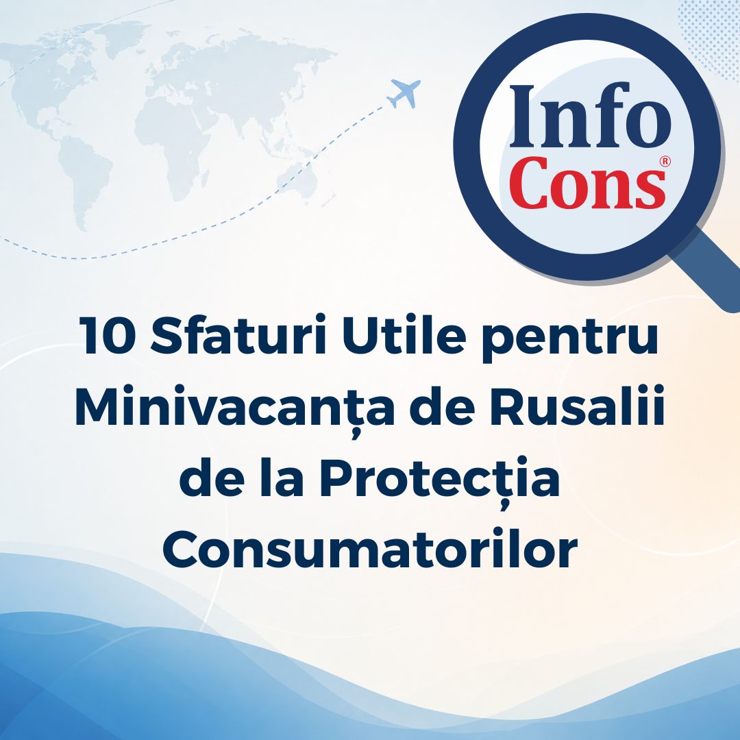 10 Sfaturi Utile pentru Minivacanța de Rusalii de la Protecția Consumatorilor