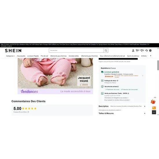 Shein - Costum de protecție pentru copii