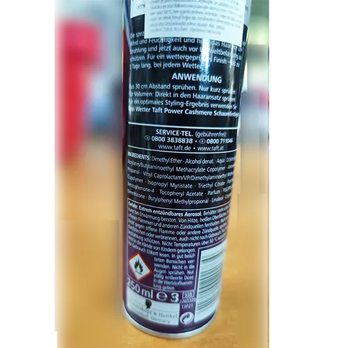 TAFT - Spray pentru păr