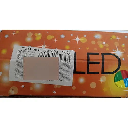 Lanț de iluminat cu lumini LED.