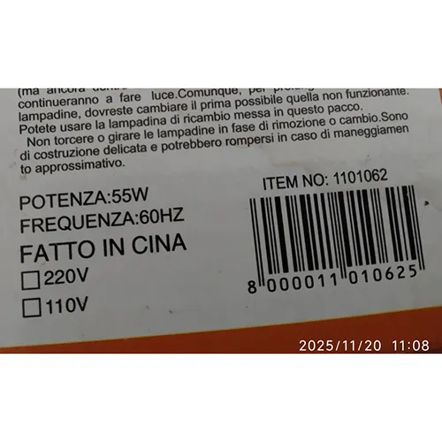 Lanț de iluminat cu lumini LED.