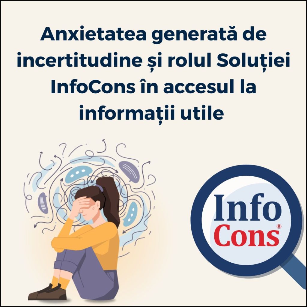 Anxietatea generată de incertitudine și rolul Soluției InfoCons în accesul la informații utile