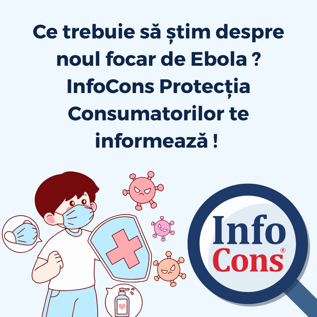 Ce trebuie să știm despre noul focar de Ebola ? InfoCons Protecția Consumatorilor te informează !