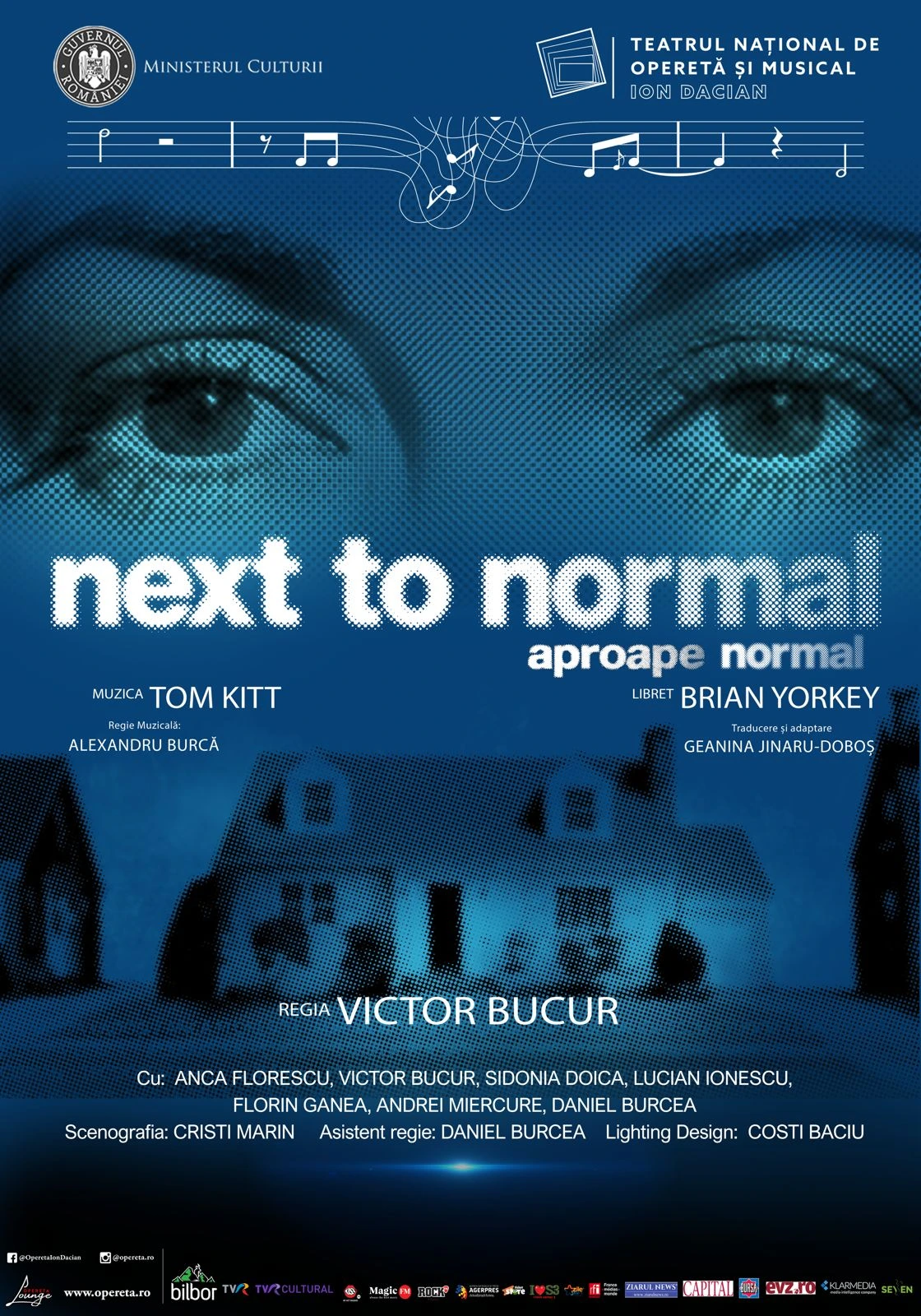 InfoCons Protecția Consumatorilor de Artă și Cultură vă invită la spectacolul de succes &bdquo; Next to Normal &rdquo; pe scena Teatrului Național de Operetă și Musical &bdquo;Ion Dacian&rdquo;