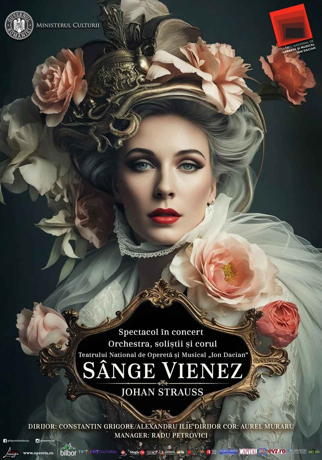 InfoCons Protecția Consumatorilor de Artă și Cultură vă invită la spectacolul de succes &bdquo; S&acirc;nge Vienez &rdquo; pe scena Teatrului Național de Operetă și Musical &bdquo;Ion Dacian&rdquo;