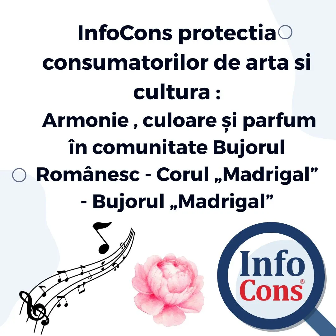 InfoCons protectia consumatorilor de arta si cultura : Armonie , culoare și parfum &icirc;n comunitate Bujorul Rom&acirc;nesc &ndash; Corul &bdquo;Madrigal&rdquo; &ndash; Bujorul &bdquo;Madrigal&rdquo;