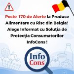 Peste 170 de Alerte la Produse Alimentare cu Risc din Belgia ! Alege Informat cu Soluția de Protecția Consumatorilor InfoCons !