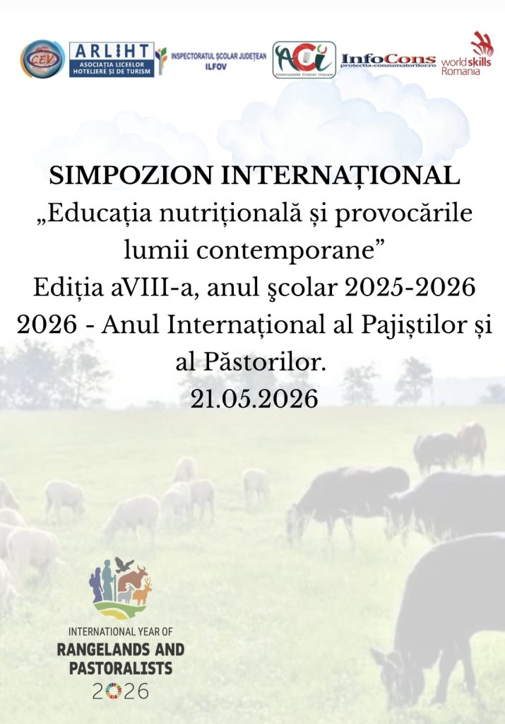 Reprezentantul InfoCons Protecția Consumatorilor participă la Simpozionul Internațional „Educația nutrițională și provocările lumii contemporane” organizat de Colegiul Economic Viilor