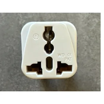 Două variante de adaptoare albe EU 2 pini pentru UK 3 pini furnizate &icirc;mpreună cu anumite pompe electrice utilizate pentru pistele de gimnastică AirTumble. Pista de gimnastică AirTumble &icirc;n sine nu este afectată. Rechemarea se aplică numai adaptoarelor de priză.