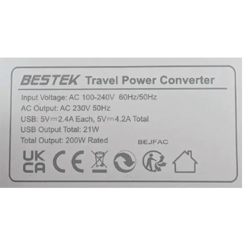 BESTEK - Convertizor de putere
