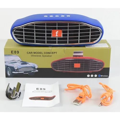 Difuzor wireless cu carcasă din plastic și baterie reîncărcabilă integrată.