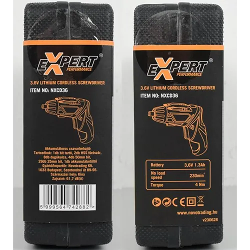EXPERT PERFORMANCE - Șurubelniță cu acumulator