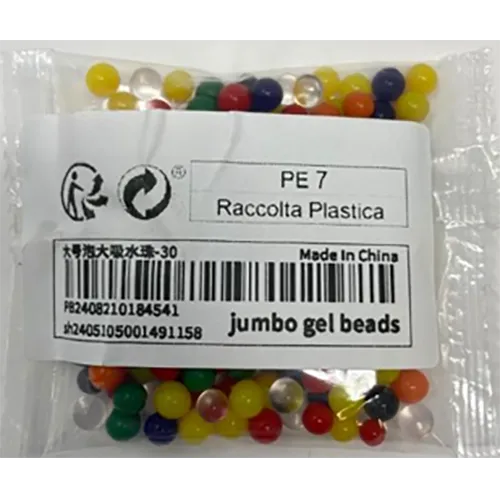 Mărgele de gel de apă multicolore. Produs vândut online, în special prin intermediul SHEIN (identificator unic: sh2405105001491158).