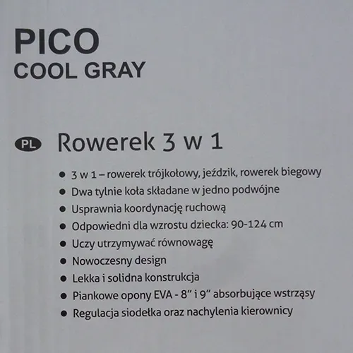 Kidwell - Tricicletă de jucărie
