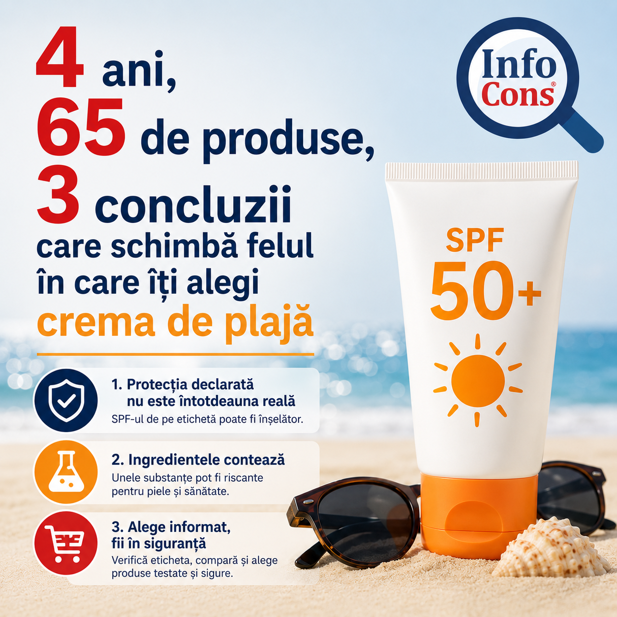 4 ani , 65 de produse , 3 concluzii care schimbă felul &icirc;n care &icirc;ți alegi crema de plajă