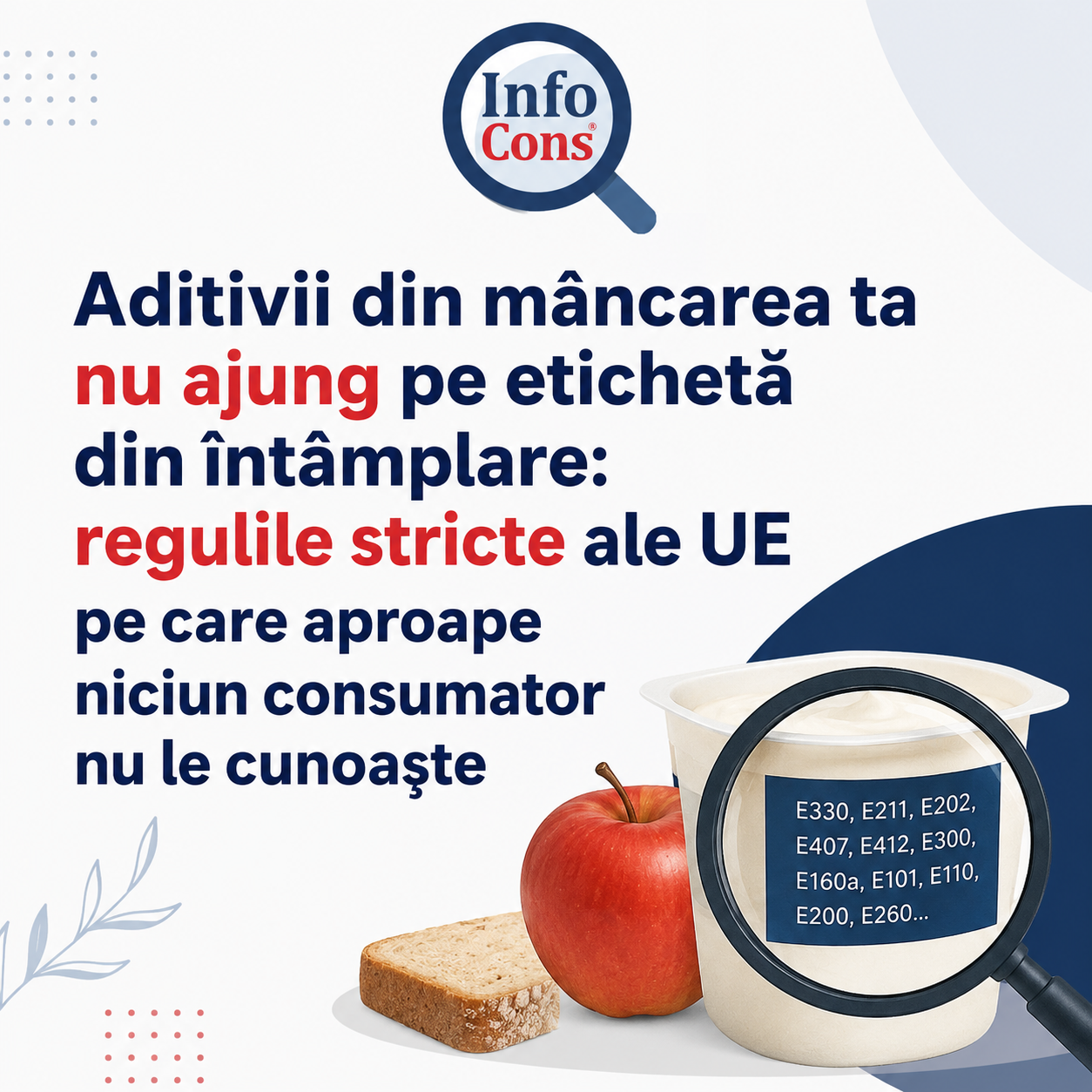 Aditivii din mâncarea ta nu ajung pe etichetă din întâmplare : regulile stricte ale UE pe care aproape niciun consumator nu le cunoaște