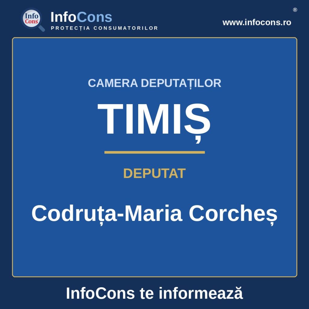 Camera Deputaților și deputata Codruța-Maria Corcheș – InfoCons te informează
